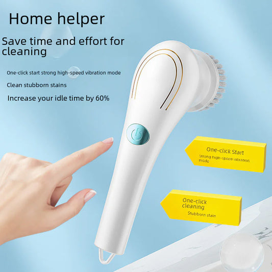 5-Head Electric Multi-Function Cleaning Brush