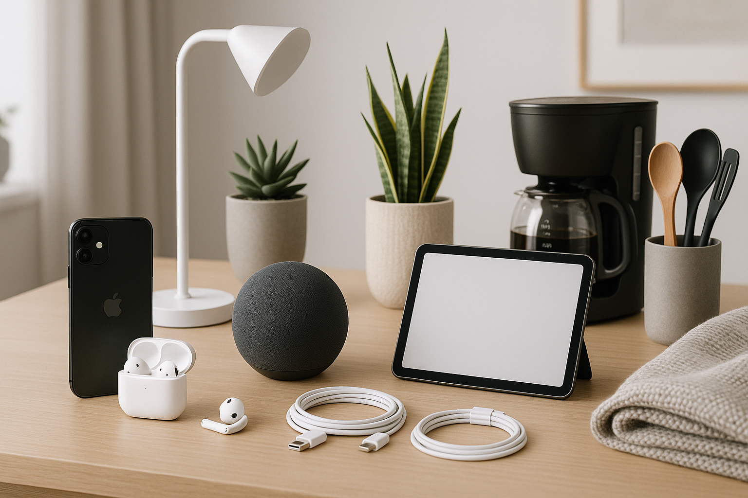 gadgets and home items